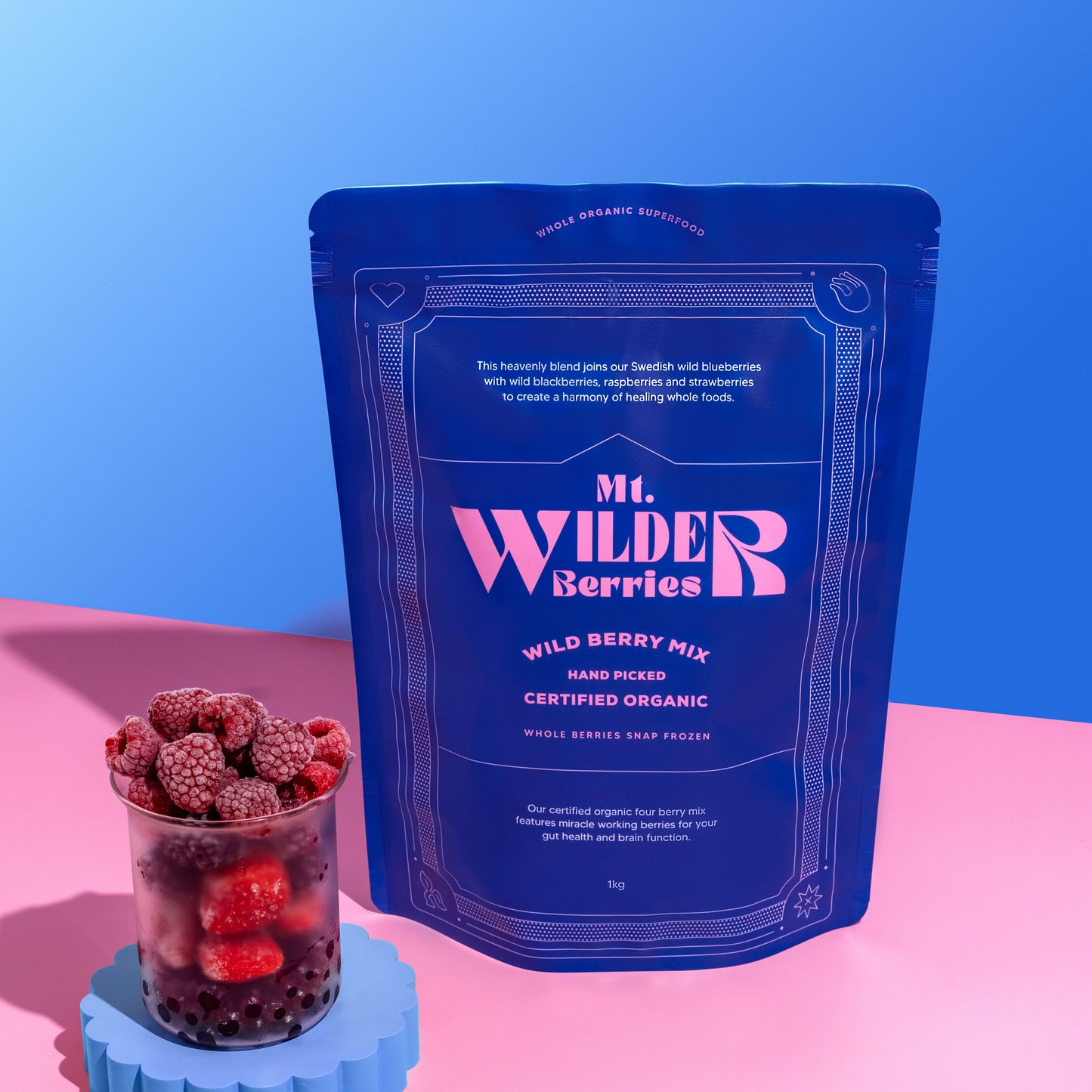 Bulk Certified Organic Frozen Wild Medley 6KGS