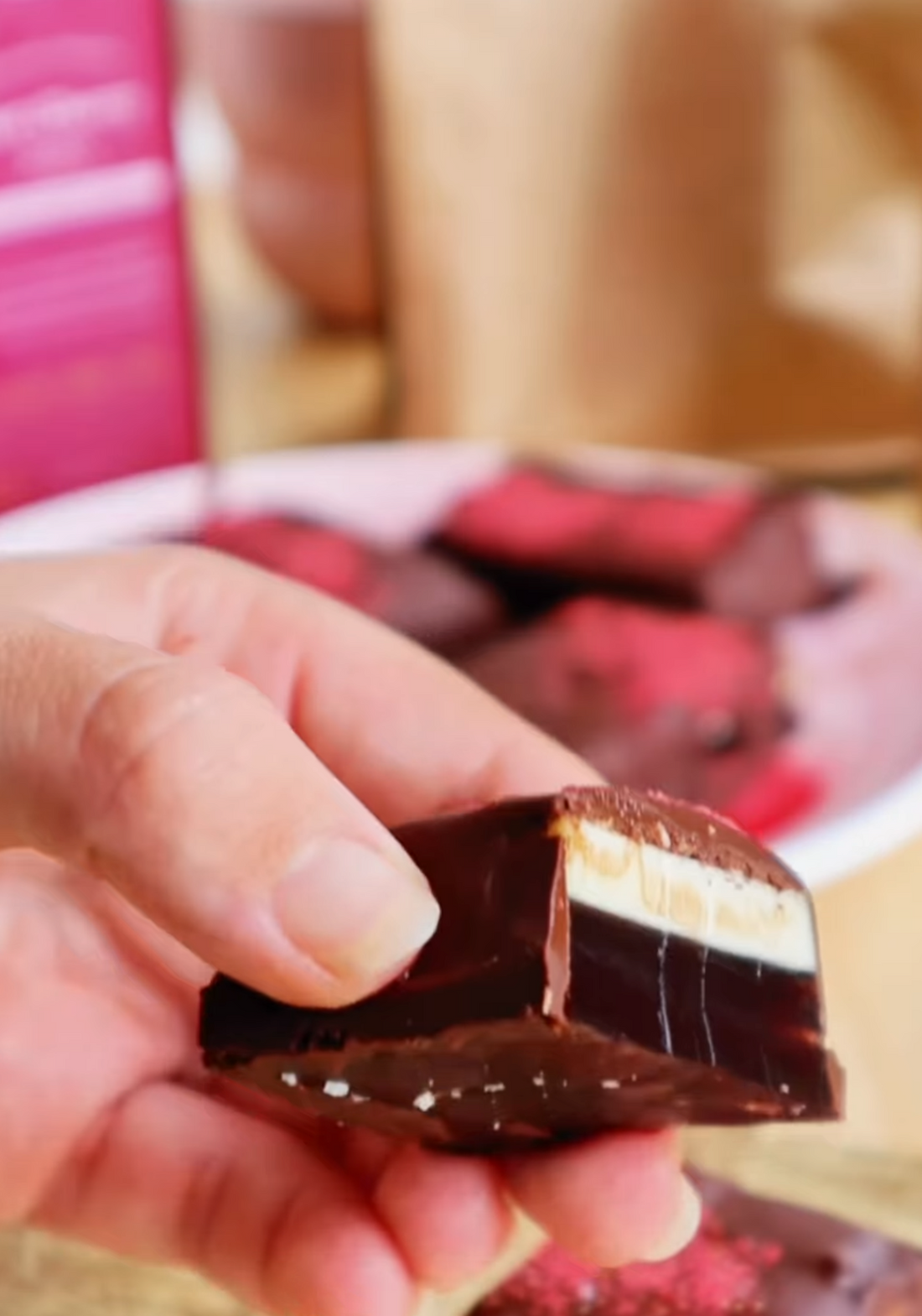 Choc Cherry Coconut Bites