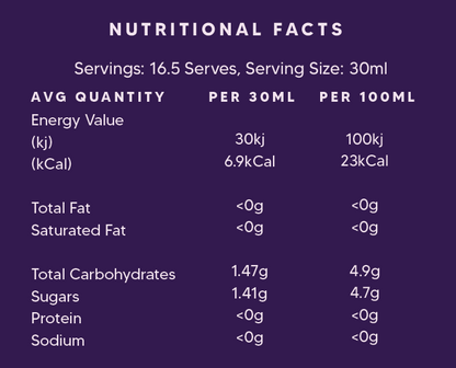 Certified Organic Wild Blueberry Juice - 500ml