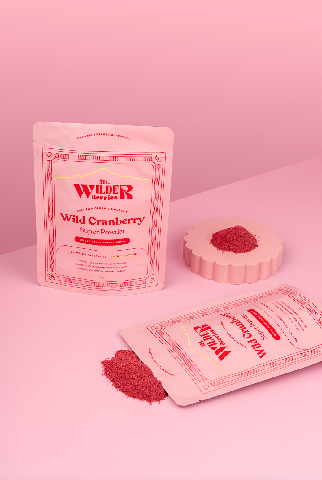 Certified Organic Wild Cranberry Super Powder - 100g