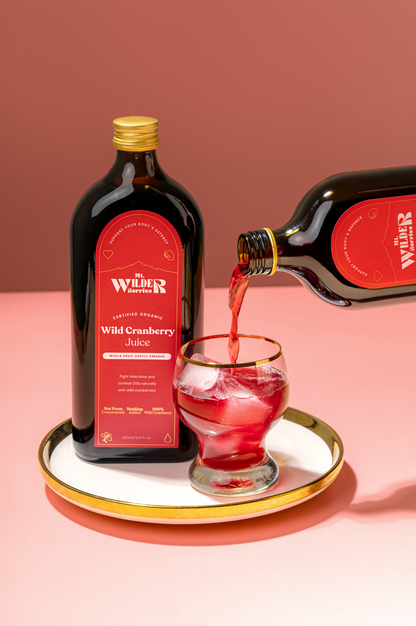 Certified Organic Wild Cranberry Juice - 500ml